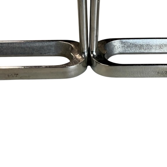 Centaur Traditional Fillis Stirrups Irons Silver White Stirrup Pads Size 4 1/2 - Picture 9 of 9